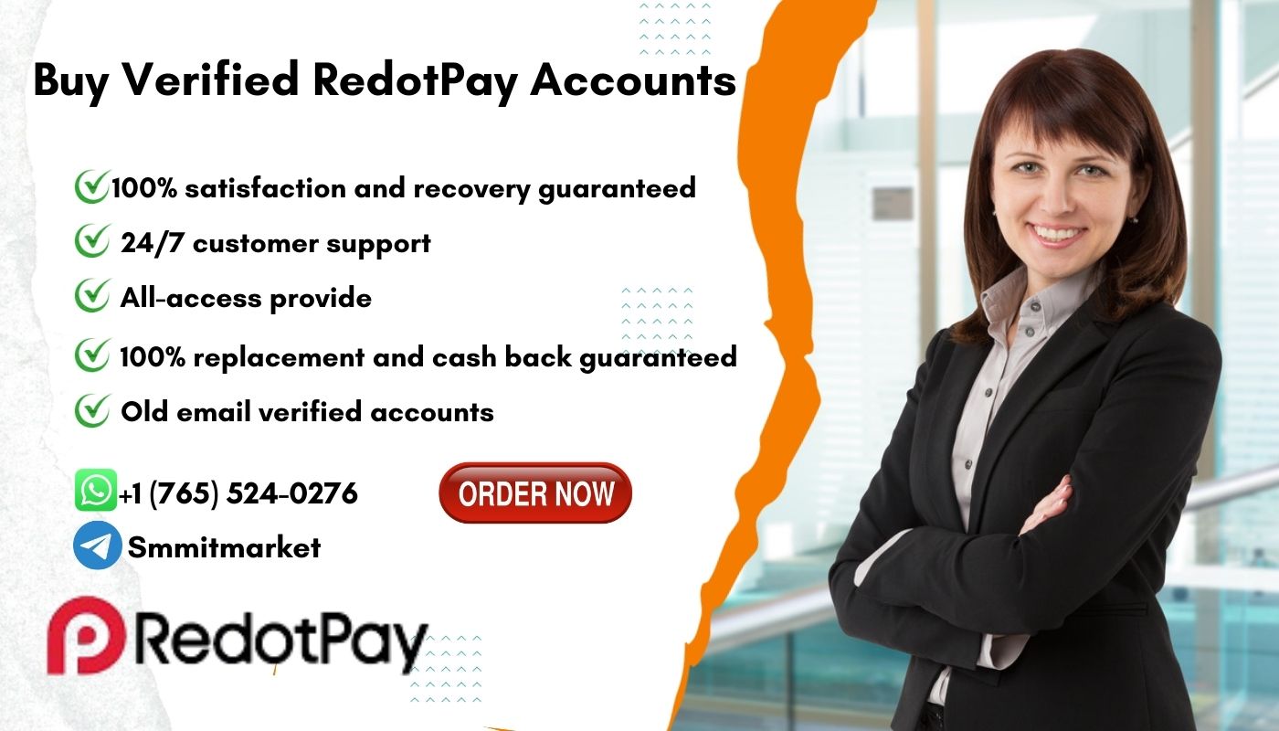 Buy Verified RedotPay Accounts - 100% Safe & KYC,TIN, MasterCard verified Accounts