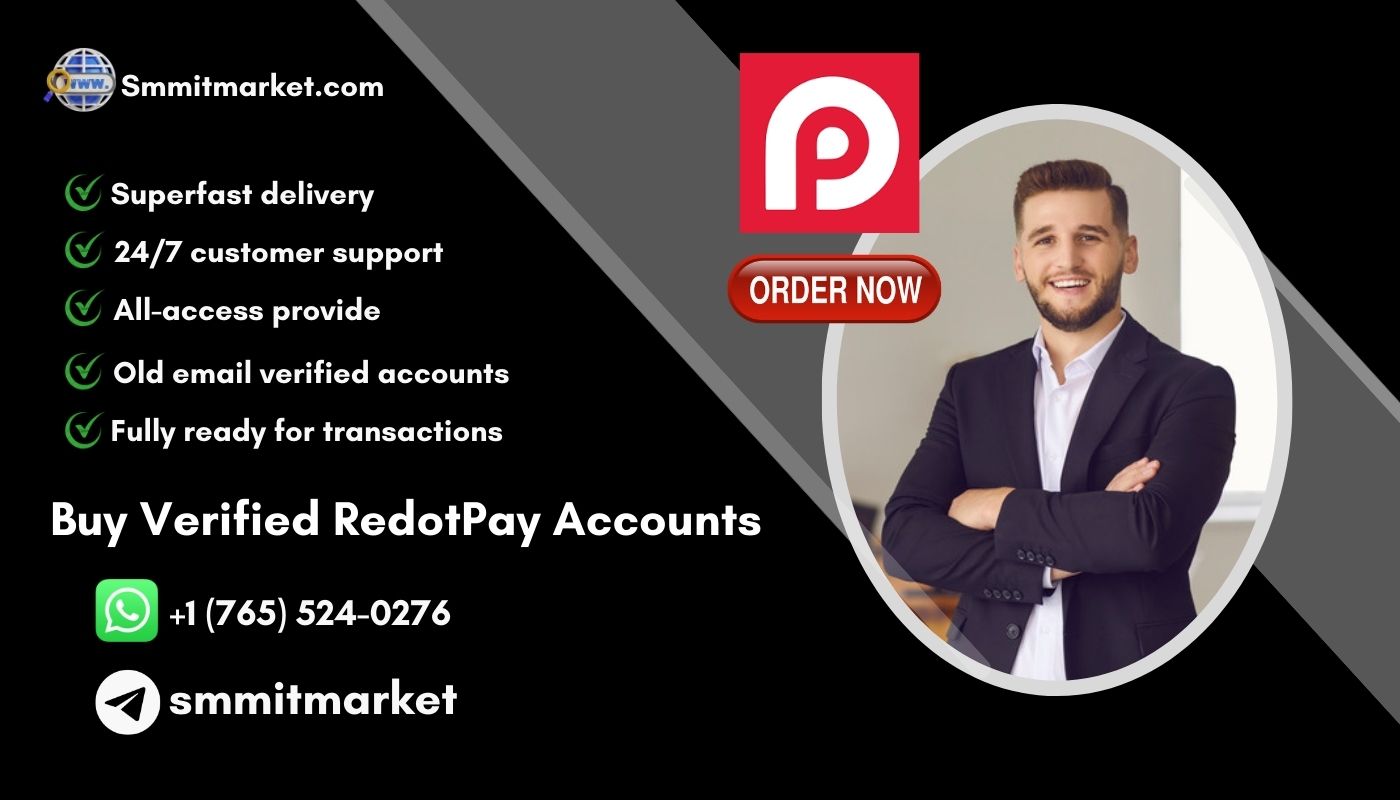 Buy Verified RedotPay Accounts - 100% Safe & KYC,TIN, MasterCard verified Accounts