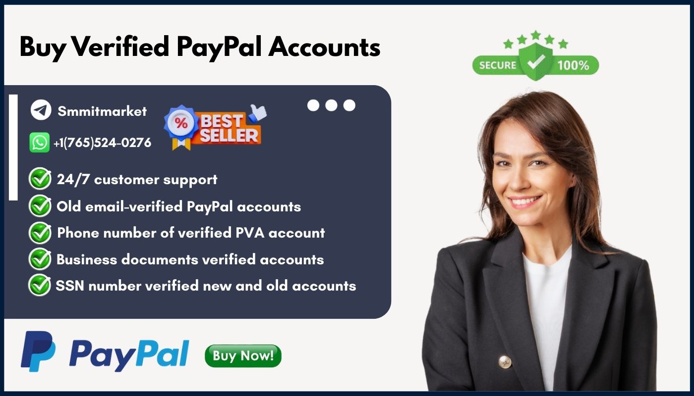Buy Verified Paypal Accounts - 100% Safe Personal & Business Accounts