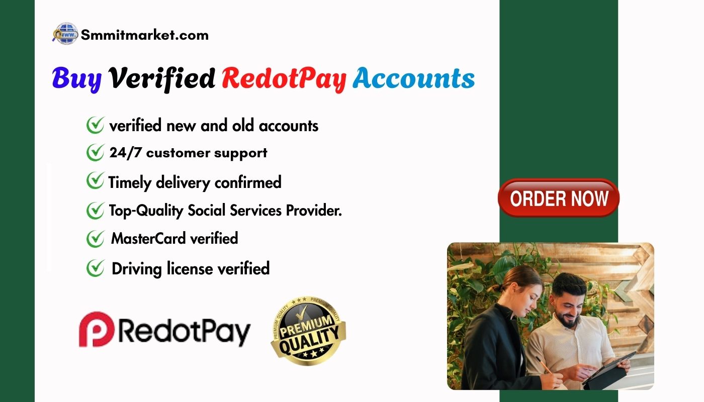 Buy Verified RedotPay Accounts - 100% Safe & KYC,TIN, MasterCard verified Accounts